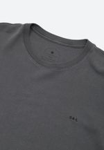 CAMISETA TEXTURA STONED - GRAFITE