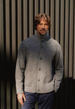 CARDIGAN THE MAN AND THE SEA - CINZA 