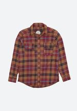 CAMISA FLANELA SUNRISE - BORDO - SAL