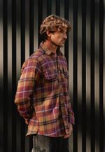 CAMISA FLANELA SUNRISE - BORDO - SAL