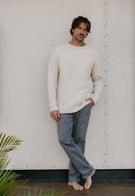 SUÉTER TRICOT SAILOR - OFF WHITE