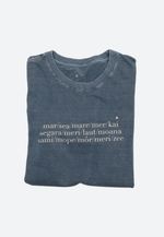 CAMISETA MAR - AZUL MARINHO