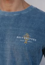 CAMISETA SALT CULTURE - AZUL MARINHO 
