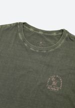 CAMISETA LIVIN THE OUTDOOR - VERDE MUSGO 
