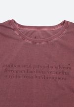 CAMISETA HABITAT - VINHO