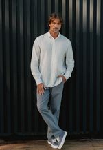 CAMISA MANGA LONGA COTTON - OFF WHITE 