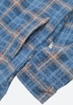 CAMISA FLEECE CHESS - AZUL PEDRA