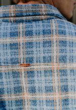 CAMISA FLEECE CHESS - AZUL PEDRA