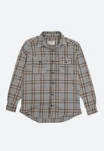 CAMISA FLANELA SUNSET -CINZA 