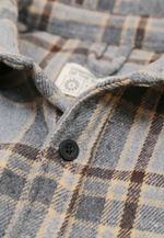 CAMISA FLANELA SUNSET -CINZA 