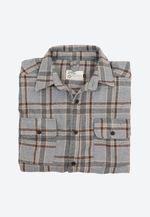 CAMISA FLANELA SUNSET -CINZA 