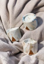 KIT 3 VELAS AROMÁTICAS OCEANO - 35g - LEAH + SAL