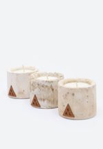 KIT 3 VELAS AROMÁTICAS AREIA - 35g - LEAH + SAL