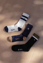 PACK DE 3 MEIAS S.A.L 