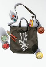 TOTEBAG ART DEPARTMENT COLLAB THIAGO THIPAN - VERDE