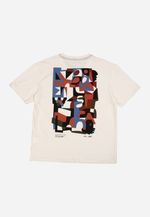 CAMISETA CABEÇA NAS ONDAS COLLAB SAL + THIPAN - OFF WHITE 
