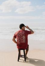 CAMISETA CAVALEIRO DAS ARTES COLLAB SAL + THIPAN - VINHO