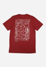 CAMISETA CAVALEIRO DAS ARTES COLLAB SAL + THIPAN - VINHO