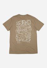 CAMISETA CABEÇA NAS ONDAS COLLAB SAL + THIPAN - VERDE MUSGO