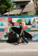 TOTEBAG ART DEPARTMENT COLLAB THIAGO THIPAN - VERDE