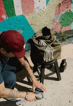 TOTEBAG ART DEPARTMENT COLLAB THIAGO THIPAN - VERDE