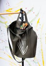TOTEBAG ART DEPARTMENT COLLAB THIAGO THIPAN - VERDE