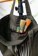 TOTEBAG ART DEPARTMENT COLLAB THIAGO THIPAN - VERDE