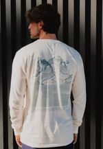 CAMISETA MANGA LONGA TOWARD THE MOUNTAIN - OFF-WHITE - SAL