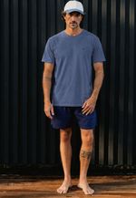 CAMISETA DAILY CREW - AZUL 