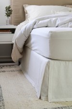 Saia de Cama - Linha Cozy - Linho Puro