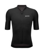 Camisa Ciclismo Unissex Compass Preto Santini