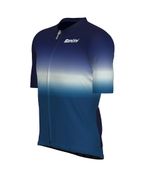 Camisa Ciclismo Unissex Horizon Azul Santini