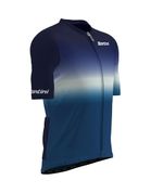 Camisa Ciclismo Unissex Horizon Azul Santini