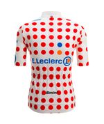 Camisa Ciclismo Masculino King of the Mountain Tour de France Branco Santini