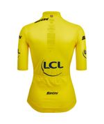 Camisa Ciclismo Feminino Leader of the Classification Tour de France Amarelo Santini