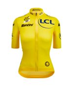 Camisa Ciclismo Feminino Leader of the Classification Tour de France Amarelo Santini