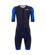 Macaquinho Masculino Leaf Trisuit Azul Santini