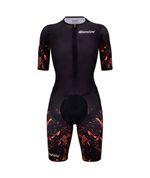 Macaquinho Feminino Viper 2.0 Trisuit Laranja Santini