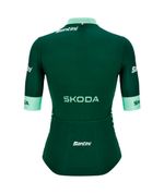 Camisa Ciclismo Feminino Point Leader Tour de France Verde Santini