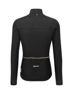 Jaqueta Ciclismo Unissex UCI Rainbow Winter Preto Santini