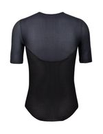 Camisa Ciclismo Unissex UCI Rainbow Baselayer Preto/Cinza Santini