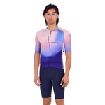 Camisa Ciclismo Unissex Luce Azul Santini
