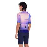 Camisa Ciclismo Unissex Luce Azul Santini