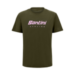 Camisa Casual Unissex Verde Santini