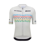 Camisa Ciclismo Unissex World Road Zurich Cinza Santini