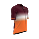 Camisa Ciclismo Unissex Horizon Laranja Santini