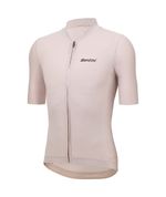 Camisa Ciclismo Unissex Compass Bege Santini