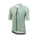 Camisa Ciclismo Unissex UCI World Champion Verde Santini