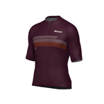 Camisa Ciclismo Masculino Latam Horizon2 Bordô Santini 