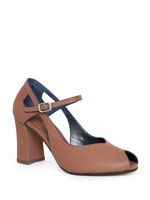 Peep Toe Navy 